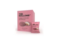 The Mallows - penov cukrky plnen karamelom, v ruby okolde s malinami, 5x16g, 80g