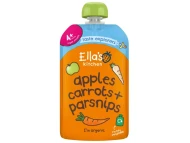 Ovocn kapsika Ella's Kitchen Jablk, mrkva a patrnk, BIO 120g