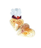 Srdce z bielej okolady so srdiekami 100g