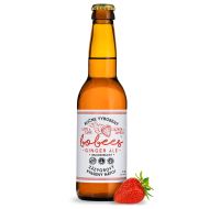 Zzvorov npoj s prchuou jahoda Bobees 0,33l